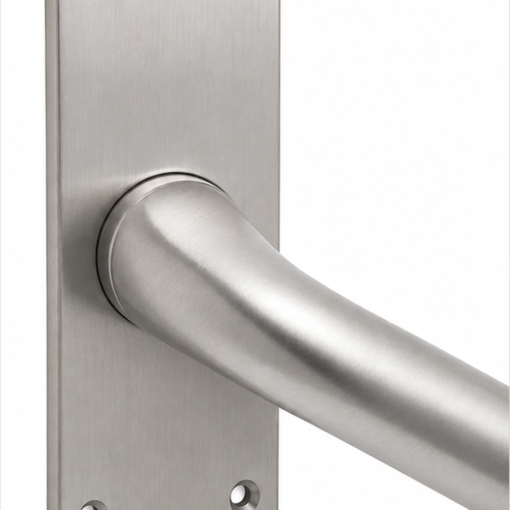 JJC Sloped Anti-Ligature Lever Set detail view