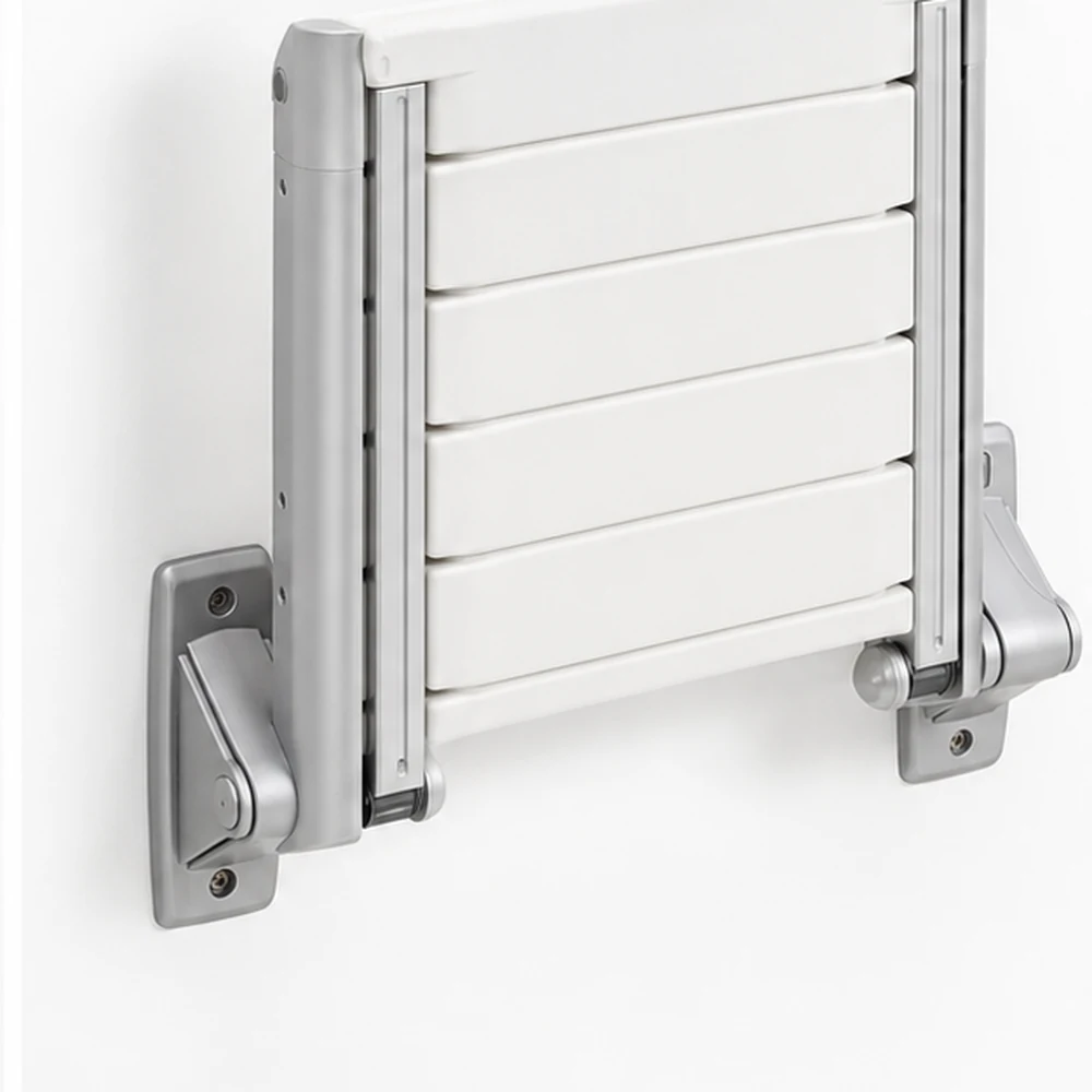 JJC Fold-Down Accessible Shower Seat detail view